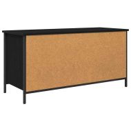 ТВ шкаф Черния дъб 100 x 40 x 50 cm Инженерно дърво