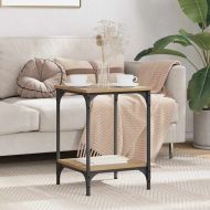 Масичка за кафе Дъб 40 x 40 x 55 см Инженерно дърво