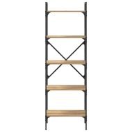 Библиотека Дъб 56 x 32 x 174 см Инженерно дърво