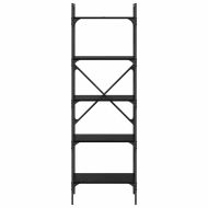 Библиотека Черния дъб 56 x 32 x 174 см Инженерно дърво