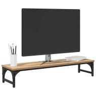 Стойка за монитор Дъб 85 x 23 x 15,5 cm Инженерно дърво