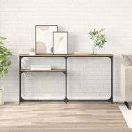 Конзолнамаса Дъб 145 x 22,5 x 75 см Инженерно дърво