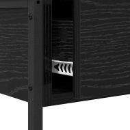 Конзолна маса Черния дъб 100 x 34,5 x 75 см Инженерно дърво