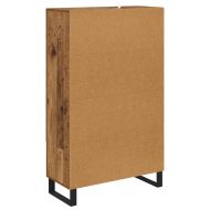 Висок шкаф Старо дърво 69,5 x 30 x 115 см Инженерно дърво