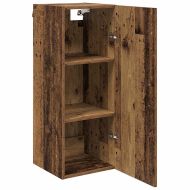 Стенен шкаф Старо дърво 34,5 x 34 x 90 см Инженерно дърво