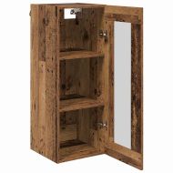 Стенен шкаф Старо дърво 34,5 x 34 x 90 см