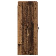 Стенен шкаф Старо дърво 34,5 x 34 x 90 см Инженерно дърво