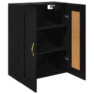 Стенен шкаф Черния дъб 69,5 x 34 x 90 см Инженерно дърво