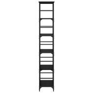 Рафт за книги Черния дъб 50 x 33 x 188,5 см Инженерно дърво