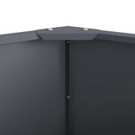 Кашпа Антрацит 120 x 120 x 35 см Стомана