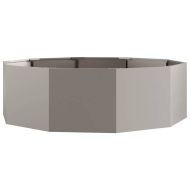 Кашпа Ръждясало 120 x 120 x 35 см Патинираща стомана