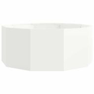 Кашпа Бяло 90 x 90 x 35 см Стомана