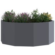 Кашпа Антрацит 90 x 90 x 35 см Стомана