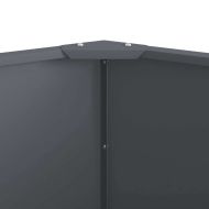 Кашпа Антрацит 120 x 120 x 50 см Стомана