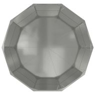 Кашпа Сребрист 120 x 120 x 50 см Галванизирана стомана