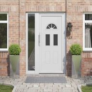 Кашпа 2 pcs Сребрист 30 x 30 x 75 см Неръждаема стомана