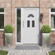 Кашпа 2 pcs Сребрист 40 x 40 x 75 cm Неръждаема стомана