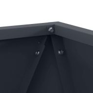 Кашпа Антрацит 30 x 30 x 30 cm Стомана