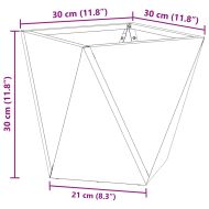 Кашпа 2 pcs Маслинено зелено 30 x 30 x 30 cm Стомана