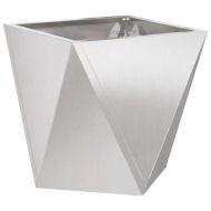 Кашпа 2 pcs Сребрист 30 x 30 x 30 cm Неръждаема стомана