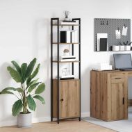 Шкаф за книги Дъб 40 x 24 x 161 см Инженерно дърво