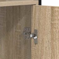 Шкаф за книги Сонома дъб 60 x 24 x 161 см Инженерно дърво