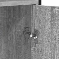 Шкаф за книги 6 нива 60 x 24 x 161 см Инженерна дървесина