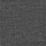 Леглова рамка с тапицирана гръбна част Тъмен сив 150 x 200 cm