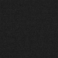 Леглова рамка с тапицирана гръбна част Черно 140 x 190 cm