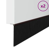 Запечатващи четки за врата с винтово закрепване 2 pcs Кафяво