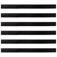 Запечатващи четки за врата с винтово закрепване 6 pcs Кафяво