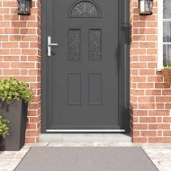 Запечатващи четки за врата с винтово закрепване 12 pcs Бяло