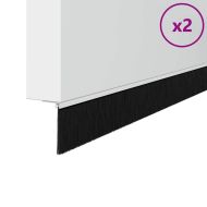 Запечатващи четки за врата с винтово закрепване 2 pcs Бяло