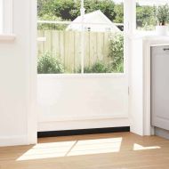 Запечатващи четки за врата с винтово закрепване 12 pcs Черно