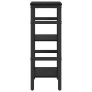 Рафт за книги Черния дъб 40 х 29,5 х 81 см Инженерно дърво