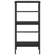 Рафт за книги Черния дъб 40 х 29,5 х 81 см Инженерно дърво