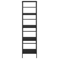 Рафт за книги Черния дъб 40 х 29,5 х 149 см Инженерно дърво