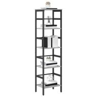 Рафт за книги 4 нива 40 х 29,5 х 149 см Инженерна дървесина