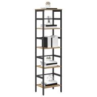 Рафт за книги Дъб 40 х 29,5 х 149 см Инженерно дърво