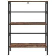 Рафт за книги Димян дъб 60 х 29,5 х 81 см Инженерно дърво