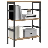 Рафт за книги Дъб 60 х 29,5 х 81 см Инженерно дърво