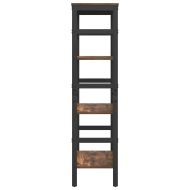 Рафт за книги Димян дъб 60 х 29,5 х 115 см Инженерно дърво