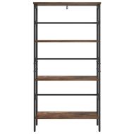 Рафт за книги Димян дъб 60 х 29,5 х 115 см Инженерно дърво