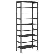 Рафт за книги Черния дъб 60 х 29,5 х 149 см Инженерно дърво