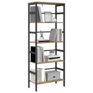 Рафт за книги Дъб 60 х 29,5 х 149 см Инженерно дърво