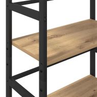 Рафт за книги Дъб 60 х 29,5 х 149 см Инженерно дърво