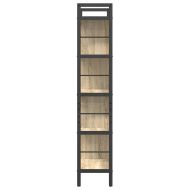 Рафт за книги Сонома дъб 75 x 30 x 156 см Инженерно дърво