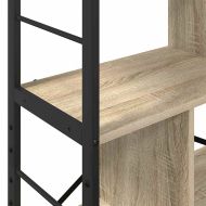 Рафт за книги Сонома дъб 75 x 30 x 156 см Инженерно дърво