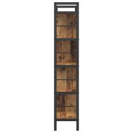 Рафт за книги Старо дърво 75 x 30 x 156 см Инженерно дърво