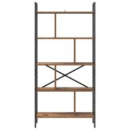 Рафт за книги Старо дърво 75 x 30 x 156 см Инженерно дърво